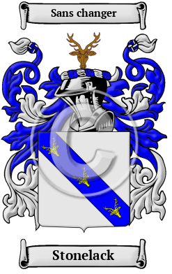 Stonelack Family Crest/Coat of Arms