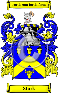Stark Name Meaning, Family History, Family Crest & Coats of Arms