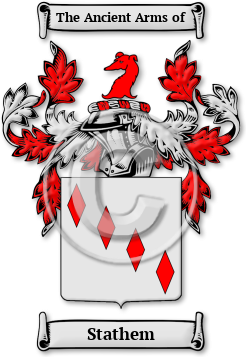 Stathem Family Crest Download (jpg) Legacy Series - 150 DPI