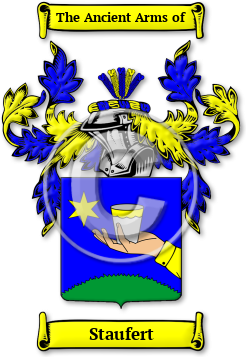 Staufert Family Crest Download (JPG) Legacy Series - 600 DPI