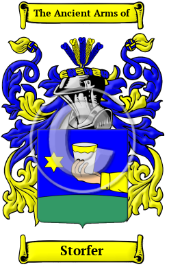 Storfer Family Crest/Coat of Arms