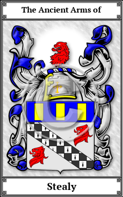 Stealy Family Crest Download (JPG)  Book Plated - 150 DPI