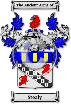 Stealy Family Crest Download (jpg) Legacy Series - 150 DPI