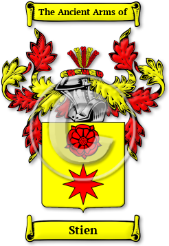 Stien Family Crest Download (JPG) Legacy Series - 600 DPI