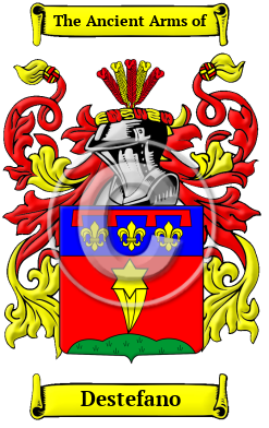 Destefano Family Crest/Coat of Arms