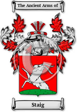 Staig Family Crest Download (jpg) Legacy Series - 150 DPI