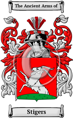 Stigers Family Crest/Coat of Arms