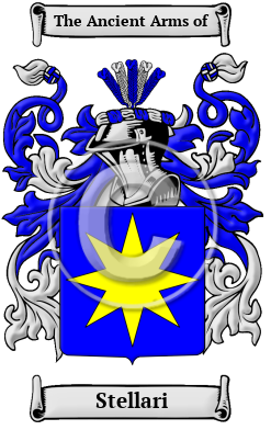 Stellari Family Crest/Coat of Arms