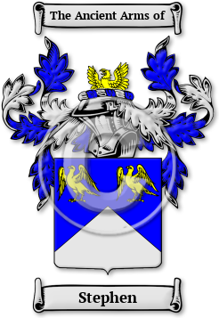 Stephen Family Crest Download (jpg) Legacy Series - 150 DPI