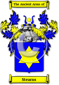 Stearns Family Crest Download (jpg) Legacy Series - 150 DPI