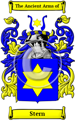 Stern Name Meaning, Family History, Family Crest & Coats of Arms