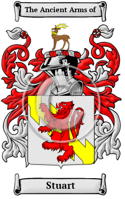 Stuart Family Crest/Coat of Arms