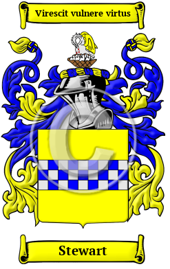 Stewart Name Meaning, Family History, Family Crest & Coats of Arms
