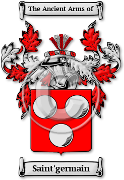 Saint'germain Family Crest Download (jpg) Legacy Series - 150 DPI