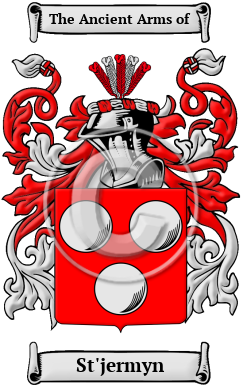 St'jermyn Family Crest/Coat of Arms