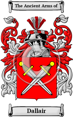 Dallair Family Crest/Coat of Arms