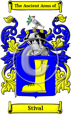 Stival Name Meaning, Family History, Family Crest & Coats of Arms