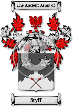 Styff Family Crest Download (JPG) Legacy Series - 300 DPI