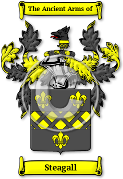 Steagall Family Crest Download (jpg) Legacy Series - 150 DPI