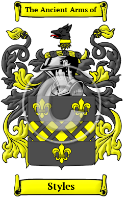 Styles Name Meaning, Family History, Family Crest & Coats of Arms