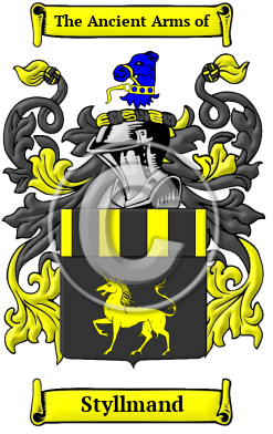 Styllmand Family Crest/Coat of Arms