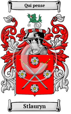 Stlauryn Family Crest/Coat of Arms