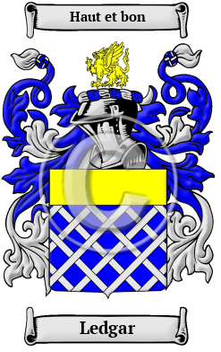 Ledgar Family Crest/Coat of Arms