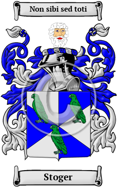 Stoger Family Crest/Coat of Arms