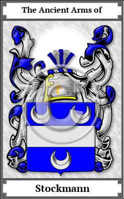 Stockmann Family Crest Download (JPG)  Book Plated - 150 DPI