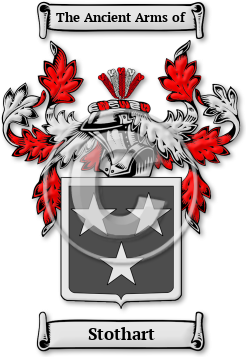Stothart Family Crest Download (jpg) Legacy Series - 150 DPI