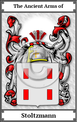 Stoltzmann Family Crest Download (JPG)  Book Plated - 150 DPI