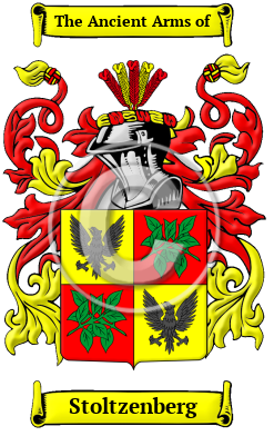 Stoltzenberg Family Crest/Coat of Arms