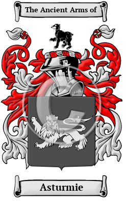 Asturmie Family Crest/Coat of Arms