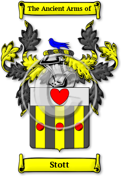 Stott Family Crest Download (JPG) Legacy Series - 600 DPI