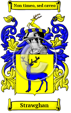 Strawghan Family Crest Download (jpg) Heritage Series - 150 DPI