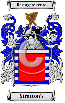 Stratton's Family Crest/Coat of Arms