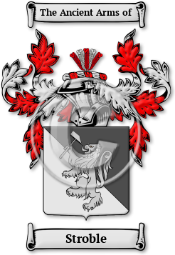 Stroble Family Crest Download (JPG) Legacy Series - 300 DPI