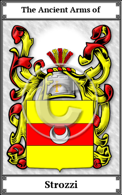 Strozzi Family Crest Download (JPG)  Book Plated - 150 DPI
