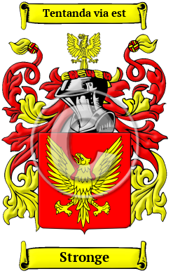 Stronge Family Crest/Coat of Arms