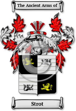 Strot Family Crest Download (JPG) Legacy Series - 600 DPI