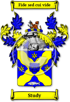 Study Family Crest Download (jpg) Legacy Series - 150 DPI