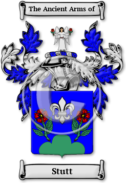 Stutt Family Crest Download (JPG) Legacy Series - 600 DPI