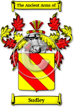Sudley Family Crest Download (jpg) Legacy Series - 150 DPI