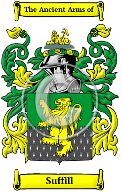 Suffill Family Crest/Coat of Arms