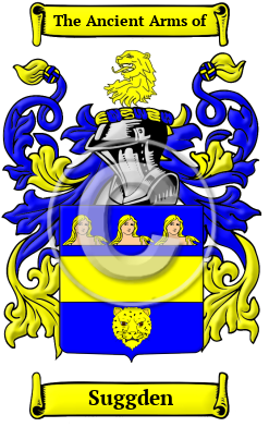 Suggden Family Crest/Coat of Arms