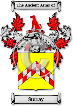 Surray Family Crest Download (JPG) Legacy Series - 600 DPI