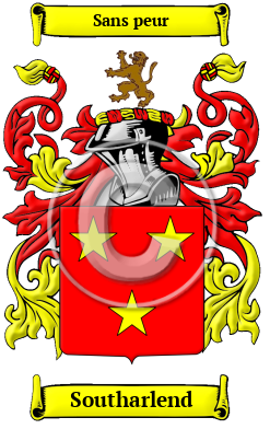 Southarlend Family Crest/Coat of Arms