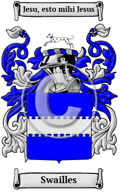 Swailles Family Crest/Coat of Arms