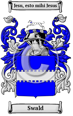 Swald Family Crest/Coat of Arms