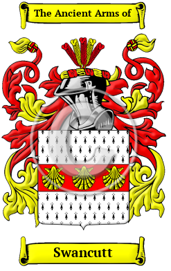 Swancutt Family Crest/Coat of Arms